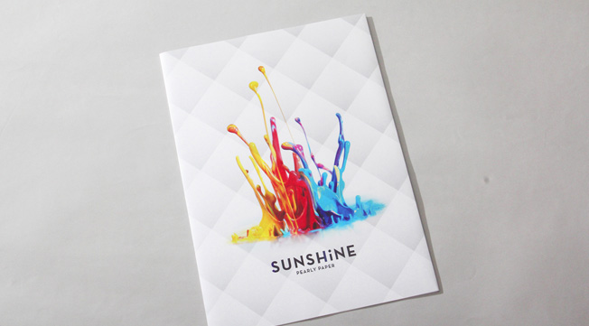 SUNSHINE Pearly Paper Swatches