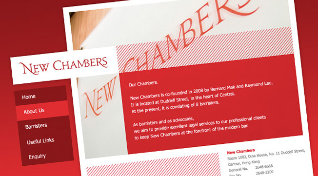 New Chambers website
